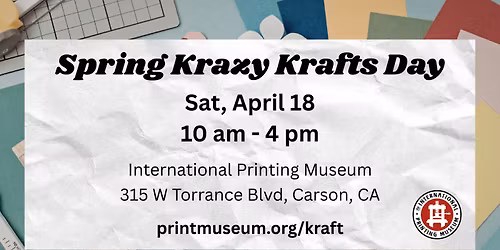 Spring Krazy Krafts Day