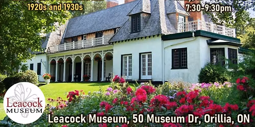 Timothy Wilford at the Leacock Museum, Orillia