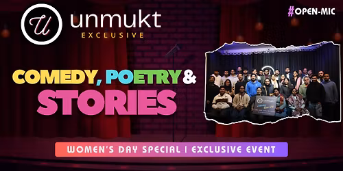 Women's Day Special - Poetry, Storytelling, Spoken Word & Comedy Open Mic