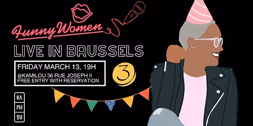 Funny Women Brussels Comedy - March edition!