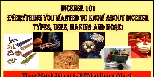 Incense 101 $31\/28.00*