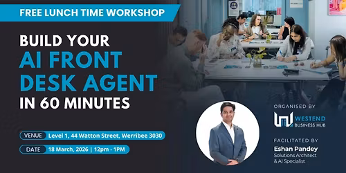 Build Your AI Front Desk Agent in 60 Minutes