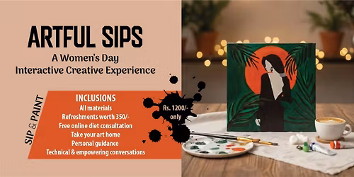 Artful Sips - An Interactive Creative Experience, Sip & Paint