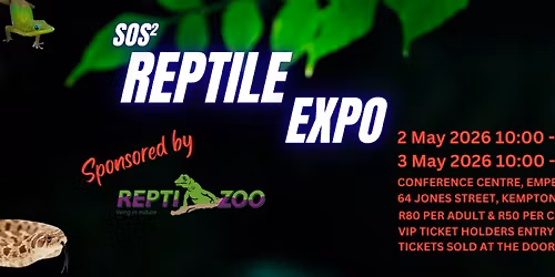 SOS\u00b2 Reptile Expo 2026