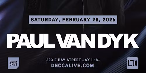 PAUL VAN DYK @ DECCA LIVE