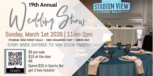 Stadium View's 19th Annual Wedding Show