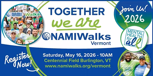 NAMIWalks Vermont 2026