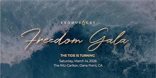 Exodus Cry Freedom Gala \u2013 "The Tide Is Turning"