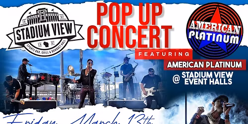 American Platinum Pop Up Concert