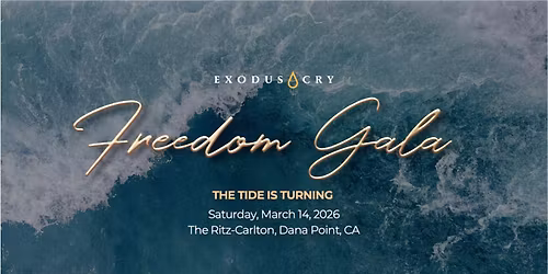 Exodus Cry Freedom Gala \u2013 "The Tide Is Turning"