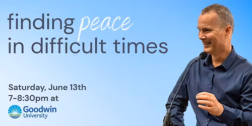Finding Peace in Difficult Times: A Buddhist Talk and Meditation