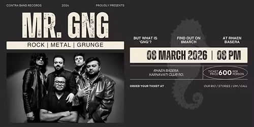 Mr. GNG LIVE - Rock | Metal | Grunge