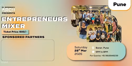 Entrepreneur's Mini-Mixer (Pune)