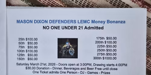 Mason Dixon Defenders LEMC Bonanza