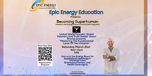 Becoming Superhuman Seminar Hosted In the Energy Room