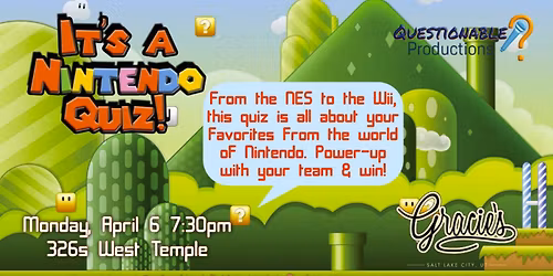 Nintendo Classics Trivia Night!