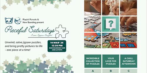 Pieceful Saturdays (Jigsaw Puzzles)