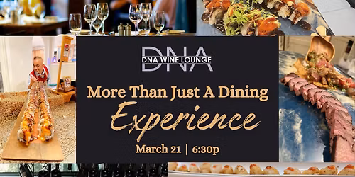 2nd Annual "More Than Just a Dining Experience" at DNA!