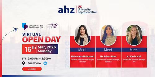 University of Portsmouth Virtual Open Day