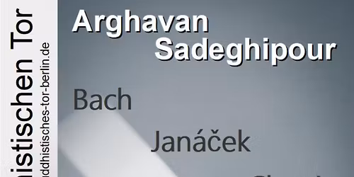 Klavierabend im Buddhistischen Tor