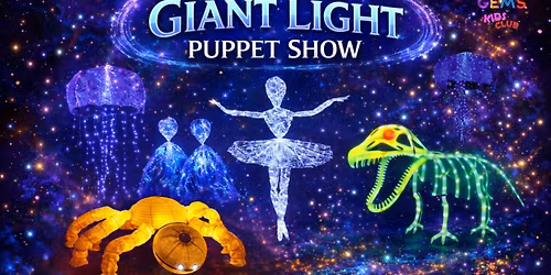 Giant Light Puppet Show