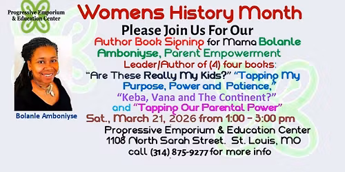 Bolanle Amboniyse Author Booksigning