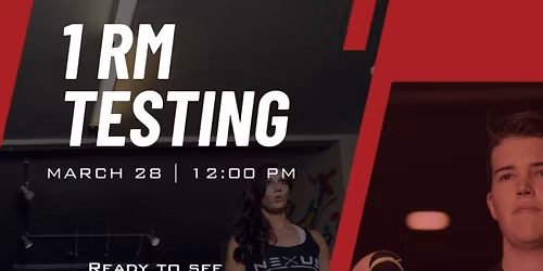 1 Rep Max Testing