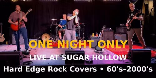 Hardcover Rock Band @ Sugar Hollow TapRoom 