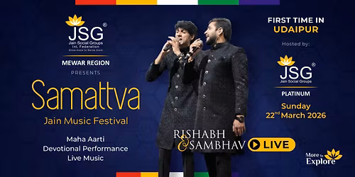 Samattva - Jain Music Festival by Jain Social Group