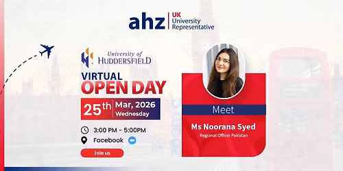 University of Huddersfield Virtual Open Day