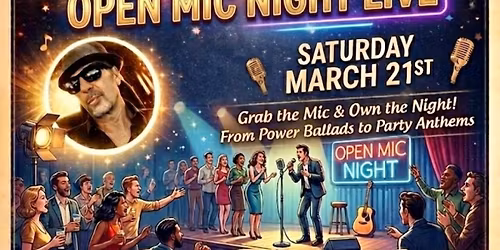 Open Mic with Vinnie Ferrara