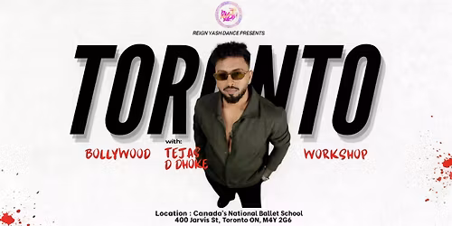 TEJAS D DHOKE CANADA DANCE TOUR - TORONTO WORKSHOP