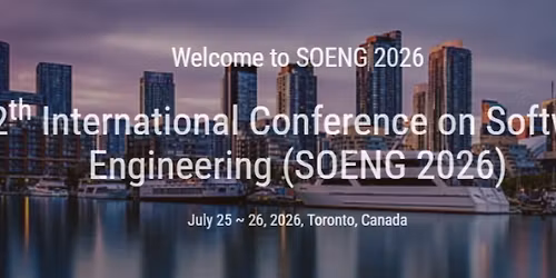 12th International Conference on Software Engineering (SOENG 2026)