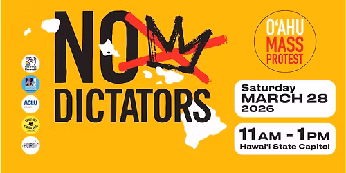 No Dictators Protest