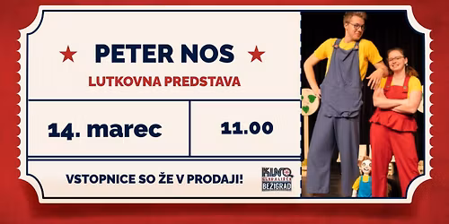Lutkovna predstava: PETER NOS