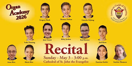 Organ Academy Recital