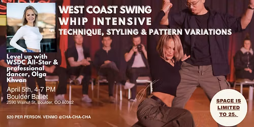 Boulder West Coast Swing Intensive