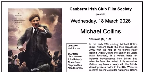 Michael Collins Film Screening