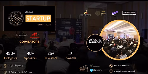 Global Startup Summit 2026 |Coimbatore