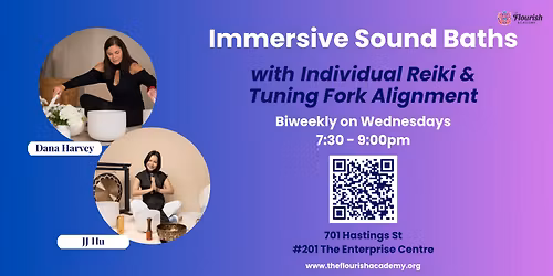 Immersive Sound Baths with Individual Reiki & Tuning Fork Alignment