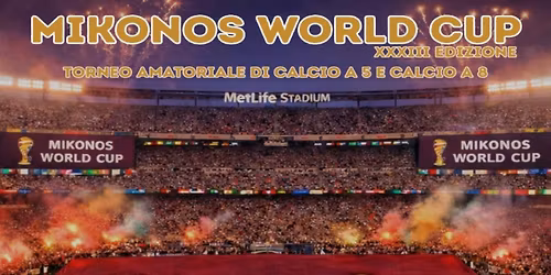 XXXIII MikonosCup calcio a 5&8 amatoriale