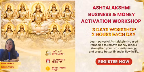 ASHTALAKSHMI BUSINESS & MONEY ACTIVATION