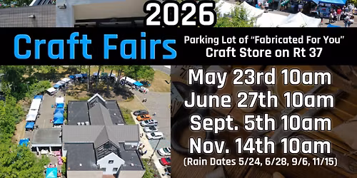 Craft Fair at Fabricated For You Craft Store