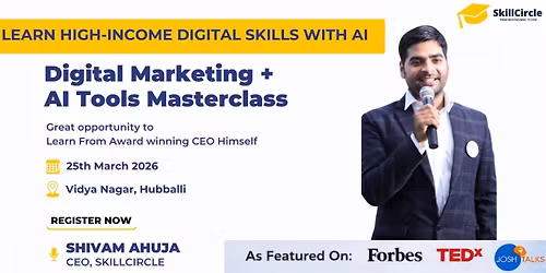 SkillCircle Masterclass: Start Your Career with Digital Marketing + AI