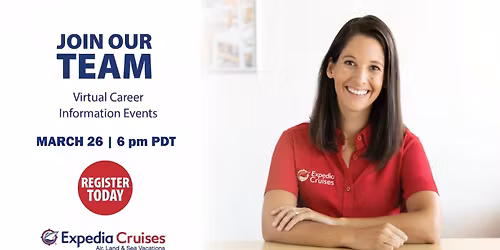 Discover How to Become an Expedia Cruises Vacation Consultant \u2013 Live Zoom Event