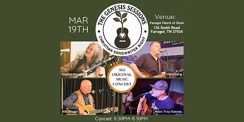The Genesis Sessions - Christian Songwriter Concert
