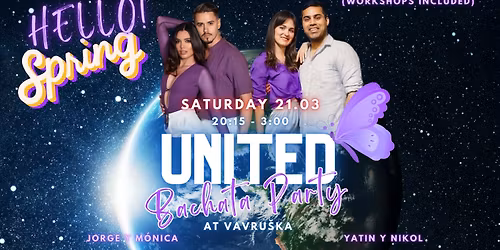 UNITED Bachata Party - Hello Spring
