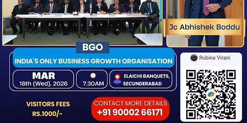 JCOM Business Networking \u2014 Hyderabad Founders & Entrepreneurs Meetup