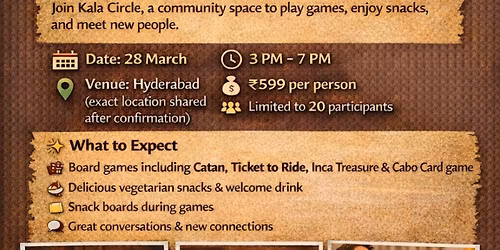 Kal\u0101 Circle \u2013 Board Games & Snacks Social