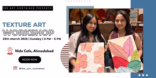 Texture Painting Workshop at Nido Cafe